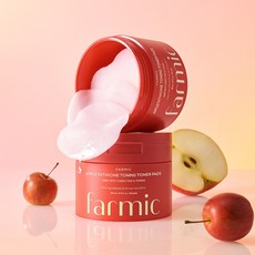 Farmic 蘋果甘肽提亮爽膚棉片, 1個, 蘋果甘肽提亮爽膚棉片 60片, 60片