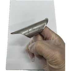 古早不鏽鋼 插秧手指套 鐵指甲 秧管 秧戒 傳統農具, 1個