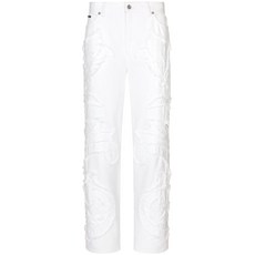 돌체앤가바나 로고 패치 보이프렌드 진