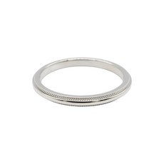 티파니앤코 중고 2010's 밀그레인 링