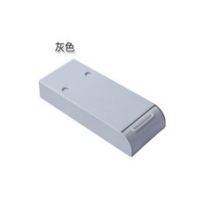 桌下抽屜收納盒 隱藏式設計 免打孔, 灰色