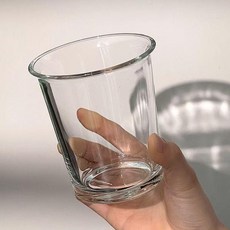 玻璃杯 印花玻璃杯 咖啡杯字母印花玻璃杯法式-果汁家用美式水杯牛奶早餐杯子, 1個, ins風翻口咖啡飲料杯 光杯 ,透明翻口咖啡杯350ML, 透明, ins風翻口咖啡飲料杯 光杯