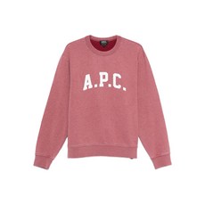 A.P.C. 로고 프린트 스웨트셔츠