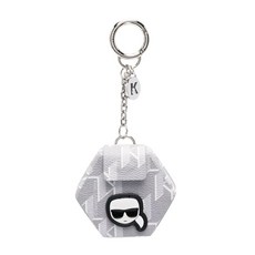 칼 라거펠트 K/아이코닉 미니 포켓 키체인