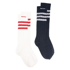 아디다스 X 웨일즈 보너 스트라이프 디테일 양말 2팩 세트