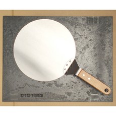 台灣製 營業用大烤箱矽晶石板 商用烤箱用石板, 1個, 35*45石板(送10吋圓形不鏽鋼鏟)