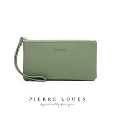 PIERRE LOUES 皮革手拿包