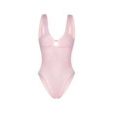 파라미돈나 로마나 시어서커 원피스 수영복, 핑크계열