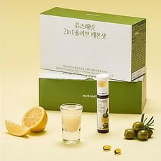 MUSE-HABIT 2in1 橄欖檸檬飲, 1,200mg, 14, 25ml