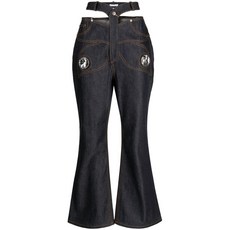 에어리어 버터플라이 컷아웃 플레어 진