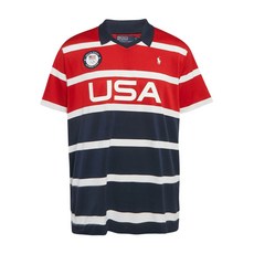 폴로 랄프 로렌 중고 팀 USA 스트라이프 탑