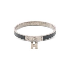 에르메스 중고 2000's 켈리 패드락 레더 뱅글