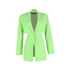 자크뮈스 중고 컷아웃 우븐 미니 드레스