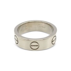 까르띠에 중고 러브 18K 화이트 골드 링