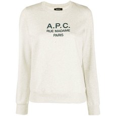 A.P.C. 로고 프린트 스웨트셔츠