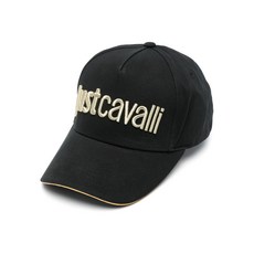저스트까발리 로고 자수 캡 모자