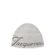 자크뮈스 script-logo beanie hat