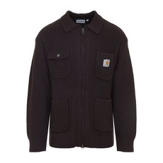 칼하트윕 골지 집업 가디건