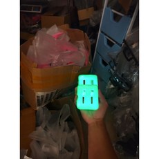 B&E 浮力河驟社 專利工廠 MIT 環保鉛塊, 夜光環保鉛,0.5公斤-穿孔間縫5mm, 1個