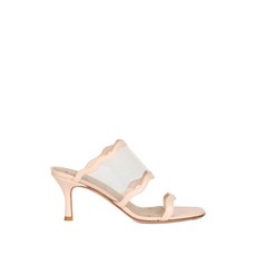 레드(V) 스캘럽 샌들