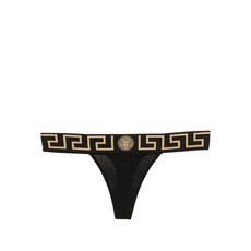 베르사체 그레카 보더 텅 팬티