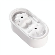 SAKURA ICE MOLD 櫻花製冰模具 兩款創意花朵造型冰塊, 白色, 1個