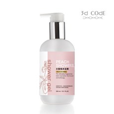 3d cODE VERBENA SHOWER GEL 溫和, 1個, 水蜜桃沐浴精