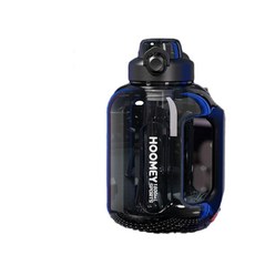 HOOMEY 2600ML 運動水壺, 1.8L黑色 健身專用 / 健康pc材質, 1個, 1.8ml