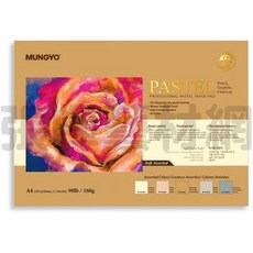 MUNGO Pastel Professional Pastel Paper Pad, 1個, A4 柔色系 #A4SA