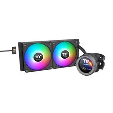 曜越 Thermaltake TH420/280/240 V2 EX Ultra ARGB Sync 一體式水冷散熱器 (五年保固), 1個, TH240 V2 Ultra EX【黑】