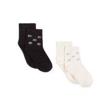 칼 라거펠트 K/오토그래프 라인스톤 양말 2팩 세트