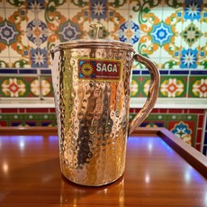 SAGA 紅銅杯 銅製水壺 1500ml, 1個, 紅銅