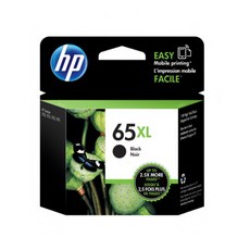HP 65XL 黑色墨水匣 易於行動列印, BLACK, 1個