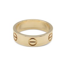 까르띠에 중고 러브 18K 옐로 골드 링