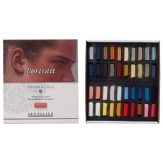 SENNELIER 申內利爾 Extra Soft Pastel 極軟手工粉彩 半支 40色 人物色系, 1個