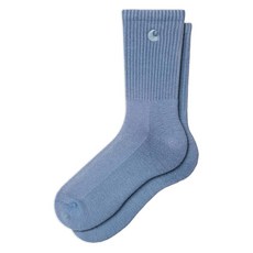 칼하트윕 로고 자수 양말