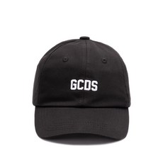 GCDS 로고 자수 베이스볼 캡 모자