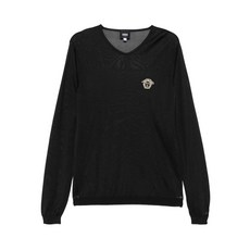 베르사체 중고 2000's 메두사 엠블럼 V넥 스웨터