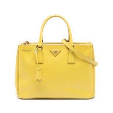 프라다 중고 2013-2025 Medium Saffiano Lux Galleria Double Zip satchel