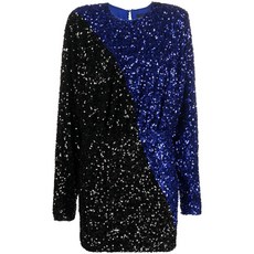 로테이트비르거크리스텐슨 two-tone sequin minidress