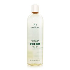THE BODY SHOP 白麝香沐浴膠 400毫升, 1個, 400ml