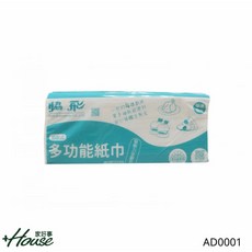 協飛 抽取式多功能紙巾(200抽) 4層加厚 單手抽取超便利, 1個