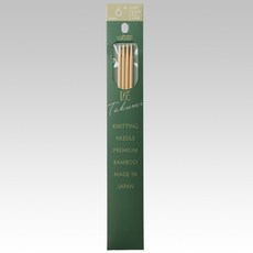 【YUBU】日本製 Clover 可樂牌 匠 竹製四本針 (4支/組) 20/30/35cm, 1個, 20cm - <6号> 3.9mm