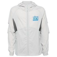 그라운드제로 로고 프린트 경량재킷