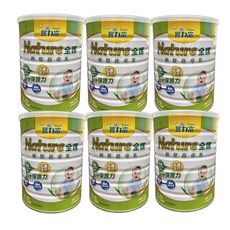 豐力富 Nature 全護成長奶粉 1-3歲 6罐, 1.5kg, 6個