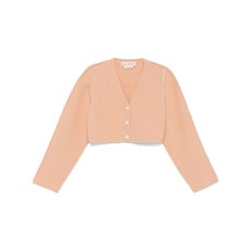 마르니 로고 자수 가디건