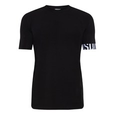 디스퀘어드2 로고 밴드 반소매 티셔츠