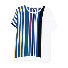 베르사체 중고 2000's 스트라이프 코튼 스웨터