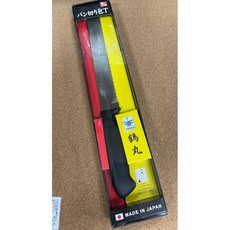 Niken 鶴丸 日本製不鏽鋼鋸齒麵包刀, 1個