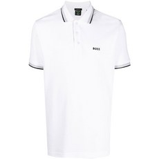 보스 로고 자수 폴로 셔츠